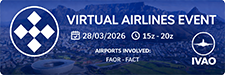 Virtual Airlines Event - 28/MAR/2026
